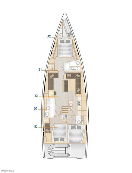 Hanse 548 - meget godt utstyrt 11 of 30