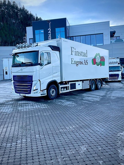 Volvo Fh 420 6x2 kjølebil – bussbygg – carrier 1100 – serviceavtale