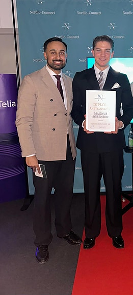 Årets selger Magnus Sørensen