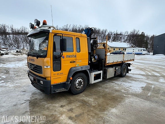 Volvo Alle merker kranbil med tipp kjøpes!!