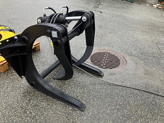 Tømmerklype til frontlaster, boltet Trimafeste