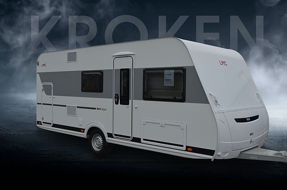 LMC Style 490 K - 3 køyers Familievogn VÅRKAMPANJE / Moderne interiør / dusj