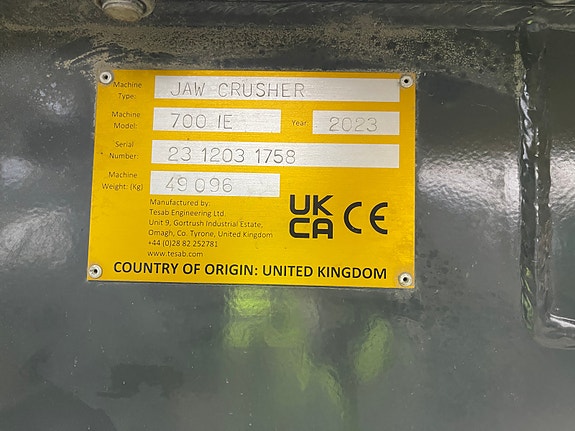 Tesab UTLEIE - Kjeftknuser 700IE IE Hybrid Elektrisk 4 of 5