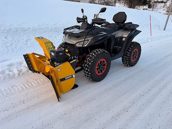 Segway AT10w LTD M/RAMMY PRO SNØFRESER - DEMO / 5år GAR / TRAKTORREG / 1000cc / 97HK