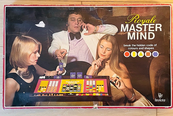 VINTAGE Royale Master Mind brettspill fra Invicta