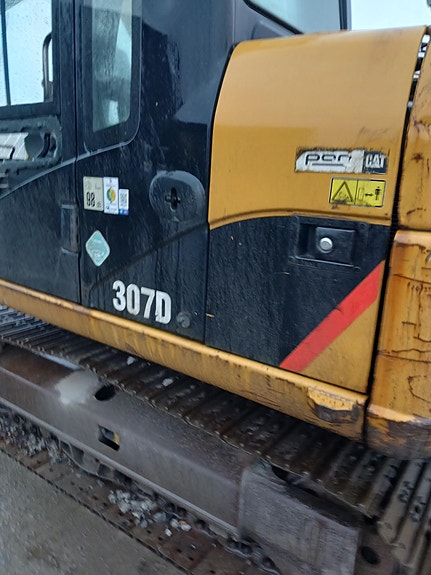 Cat 307D Hugges nå!
