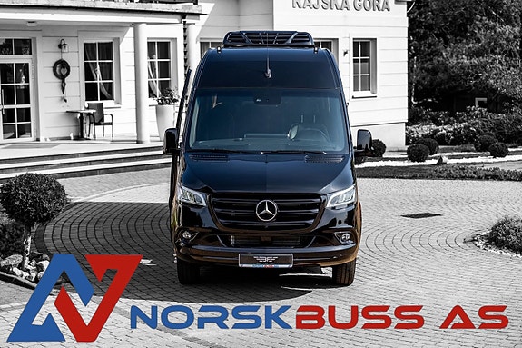 Mercedes-Benz Mercedes-Benz Sprinter 519 17  seter GODKJENT FOR RULLESTOL 360 KAMERA, LUKSUSSTOLER, PRIS KR 1349000+mva