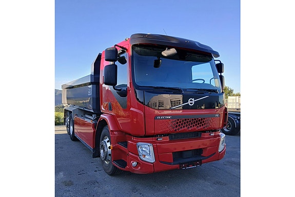 Volvo FE Electric 6x2 Tippbil Volvo FE Electric 6x2 med Nor Slep dumperpåbygg