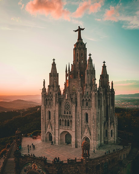 Tibidabo, et tivoli rett utenfor byen