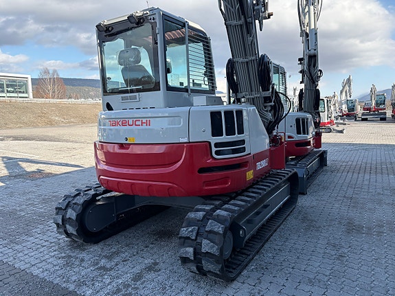 Takeuchi TB280FR / TB257FR, Kampanje tilbud, kun 1.99 fastrente på leasing, 4 år/4000t garanti 7 of 14