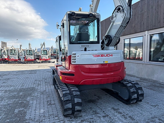 Takeuchi TB280FR / TB257FR, Kampanje tilbud, kun 1.99 fastrente på leasing, 4 år/4000t garanti 6 of 14