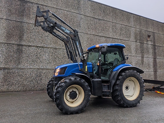 New Holland TS115A | KUN 6100 T | FRONTLASTER | NY SERVICE | KJETTINGER