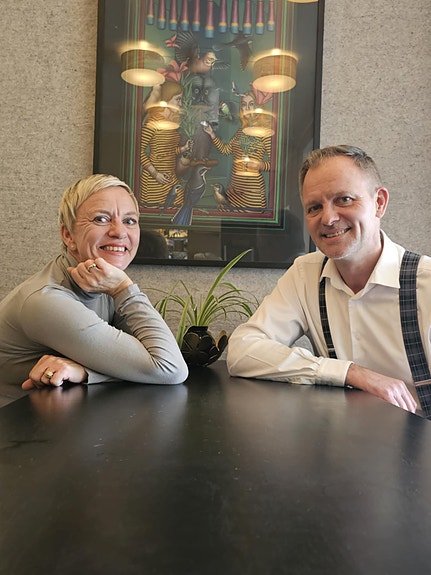 Restauratører Helene og Vebjørn