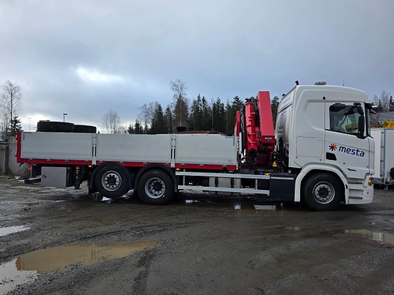 Scania R500 B6x2*4 Kranbil HMF 3220 32 tm, plan, 55 802 km 4 of 30