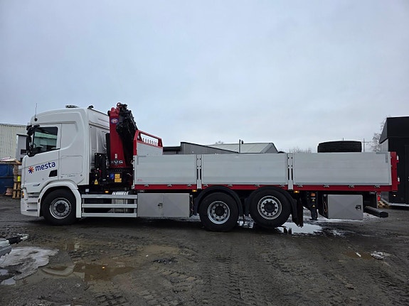 Scania R500 B6x2*4 Kranbil HMF 3220 32 tm, plan, 55 802 km 9 of 30