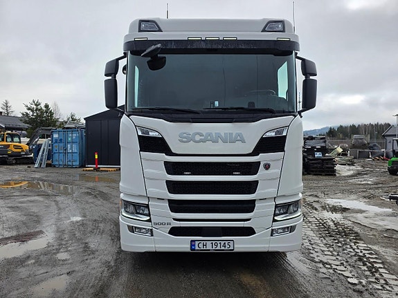 Scania R500 B6x2*4 Kranbil HMF 3220 32 tm, plan, 55 802 km 3 of 30