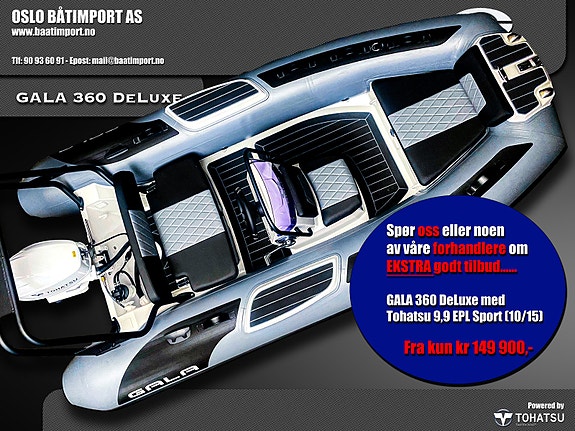 GALA DeLuxe 360 - Be om EKSTRA godt tilbud....