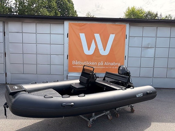 Pakkepris! West Alu RIB 420 Deluxe m/konsoll & Suzuki 30 hk – Leken Rib! 11 of 27