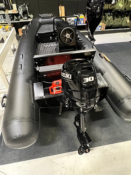 Pakkepris! West Alu RIB 420 Deluxe m/konsoll & Suzuki 30 hk – Leken Rib! 16 of 27