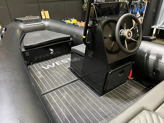 Pakkepris! West Alu RIB 420 Deluxe m/konsoll & Suzuki 30 hk – Leken Rib! 19 of 27