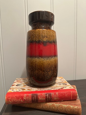 Retro vase “West Germany” 242-22 – Fat Lava stil