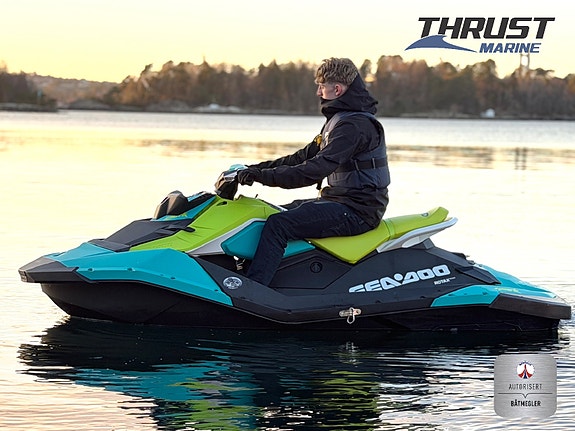 Sea-Doo Spark inkl. heis/davit til brygge - 43 timer, fersk service 2026