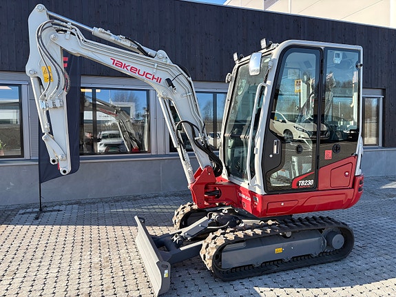Takeuchi TB230, 4 år/4000t garanti, på lager 2 of 5