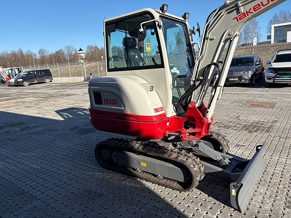 Takeuchi TB230, 4 år/4000t garanti, på lager 7 of 10