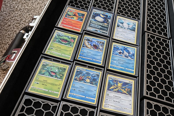 Display / holder for samlekort (Pokémon, sportskort m.m.)