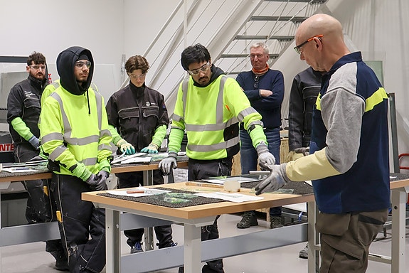 Praktisk undervisning i Glassfaget