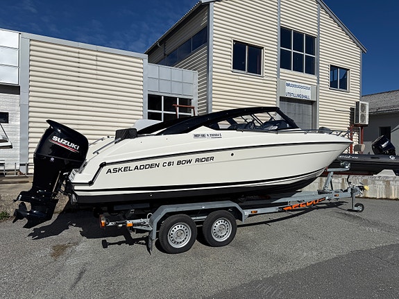 Askeladden C61 Bowrider m/Suzuki 140 - Båthenger inkludert