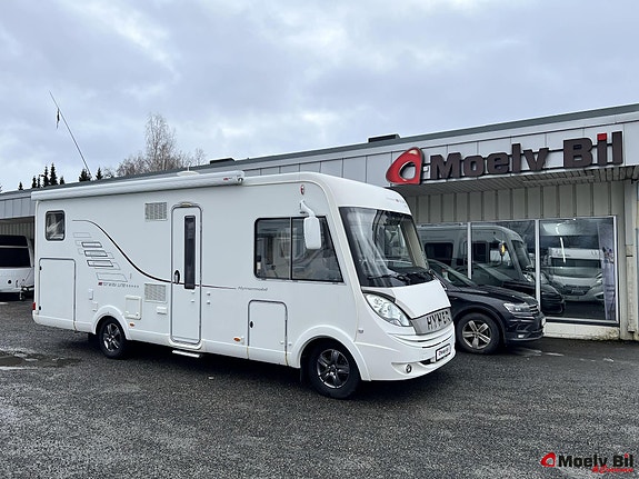 Hymer B678 NORWAYLINE-ALDE-H.FESTE-MARKISE-SOLCELLE-RYGGEKAMERA-OPPBLÅSBART FORTELT-PARABOL-NYSERVET++