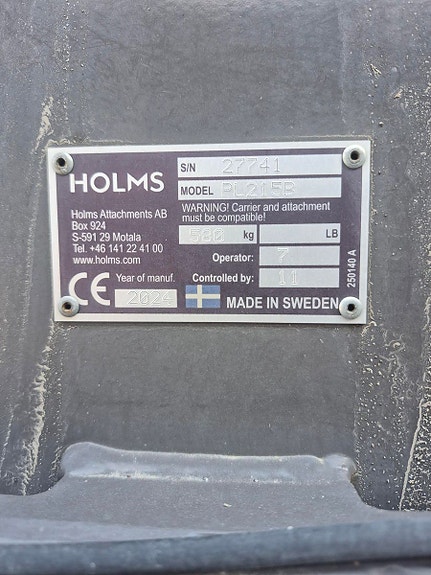 Holms PL215 2024, kr 129 000,-