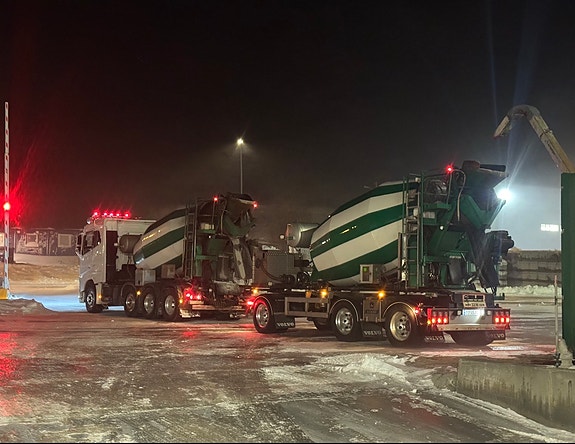Levering til BMO i Storvikskaret