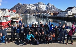 Sosial tur til Henningsvær