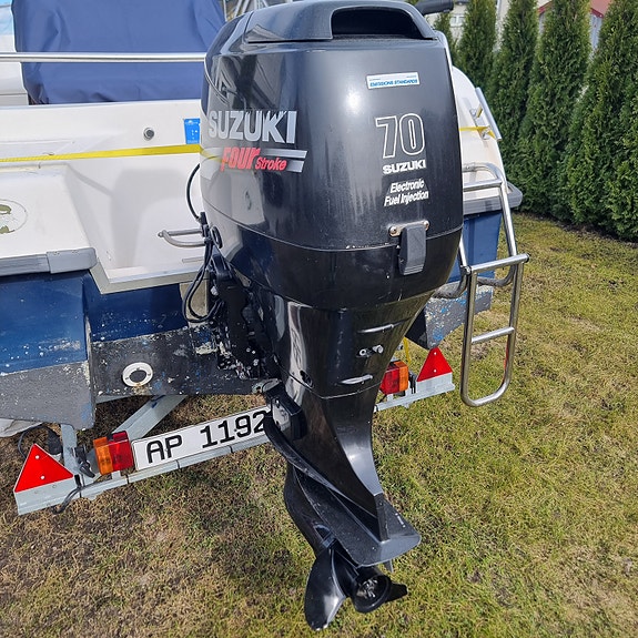 Uttern 5202 Exclusive 17 fot m/ Suzuki 70hk (kun 50t!) + henger + Garmin Echomap 4 of 5