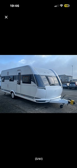 Hobby 545 KMFE leies ut -Kan leveres på campingplasser 3 of 5