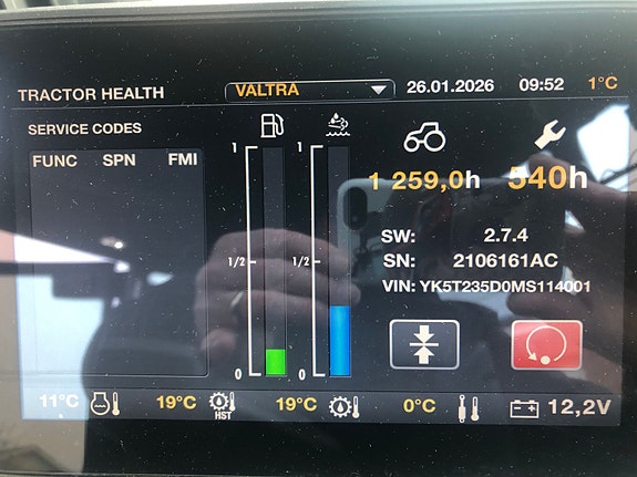 Valtra T235DST Twin-trac, GPS forberedt, front pto 2021, kr 1 590 000,-