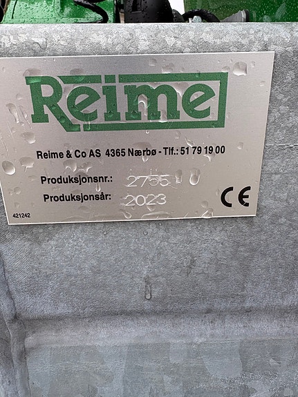 Reime 9000 2023, kr 375 000,-