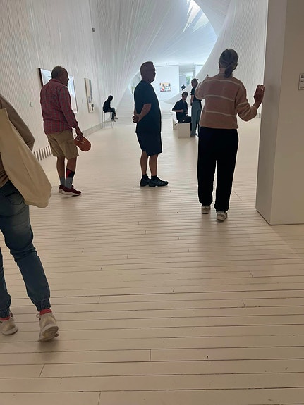 Vi drar mye på utflukter