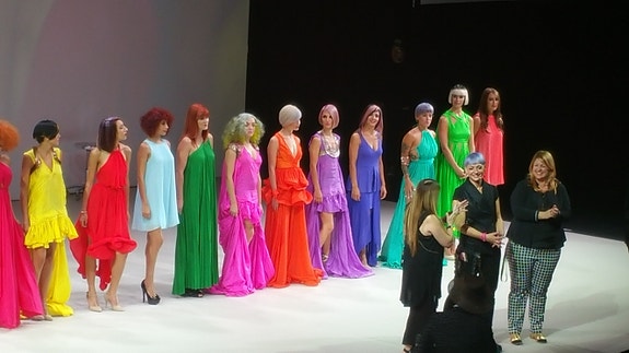 Paul Mitchell visning m Cutrin, Madrid