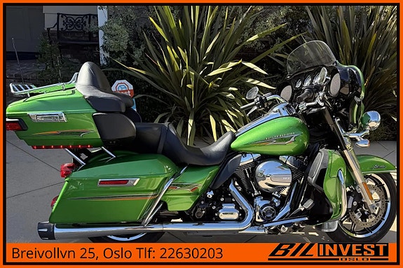 Harley-Davidson Electra Glide Ultra Limited Low,Alt utst.-Lav KM-Som Ny