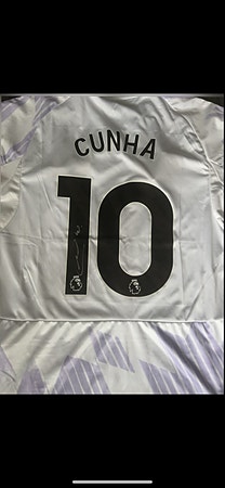 Signert Manchester United fotballdrakt