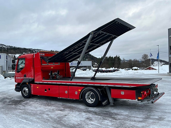 Volvo FL 320 hk 16 t facelift rød med De Groot 3 laster. Bilen er leveringsklar! 12 of 30