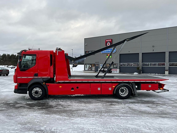 Volvo FL 320 hk 16 t facelift rød med De Groot 3 laster. Bilen er leveringsklar! 22 of 30