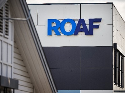 Romerike Avfallsforedling IKS ROAF logo