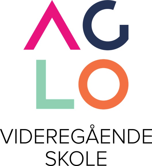 Aglo videregående skole logo