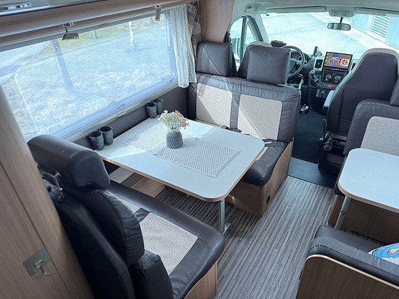 Fiat Adria Sun Living. 6 seter/6 senger. AC / solceller - TIL LEIE 24 of 30