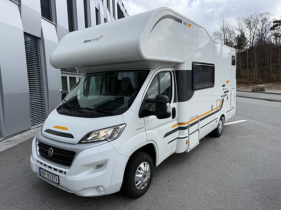 Fiat Adria Sun Living. 6 seter/6 senger. AC / solceller - TIL LEIE 9 of 30