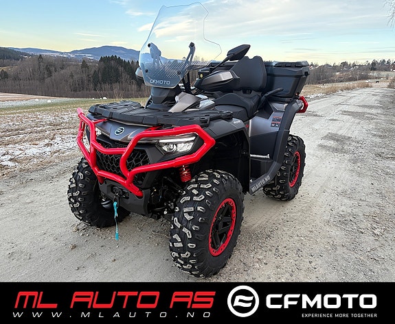 CFMOTO CFORCE 1000 TOURING PRO ABS / 105KM/T / SETEVARME / BOKS BAK /HÅNDTAKSVARME / FRONT OG BAKFANGER/ 28" HJUL ++
